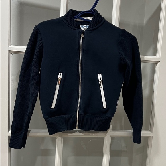Jacadi Navy Kids Bomber Jacket 10Y - Picture 1 of 5